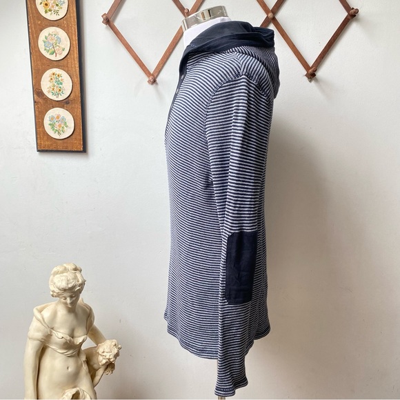 Michael Kors Waffle Knit Striped Hoodie - Picture 9 of 14